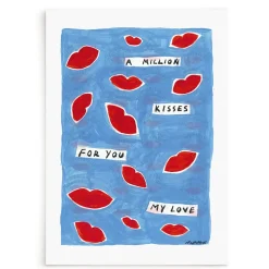 Affiche A3 A Million Kisses