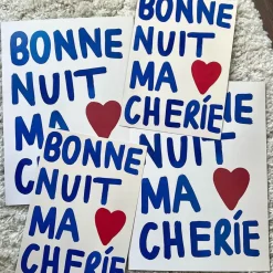 Affiche A3 Bonne Nuit Ma Chérie