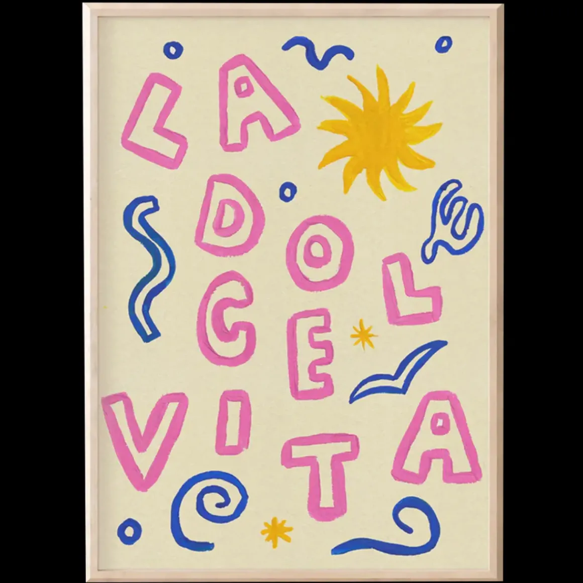 Affiche A3 La Dolce Vita
