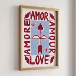 Affiche A3 Languages of Love