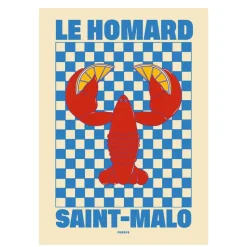 Affiche A3 Le Homard