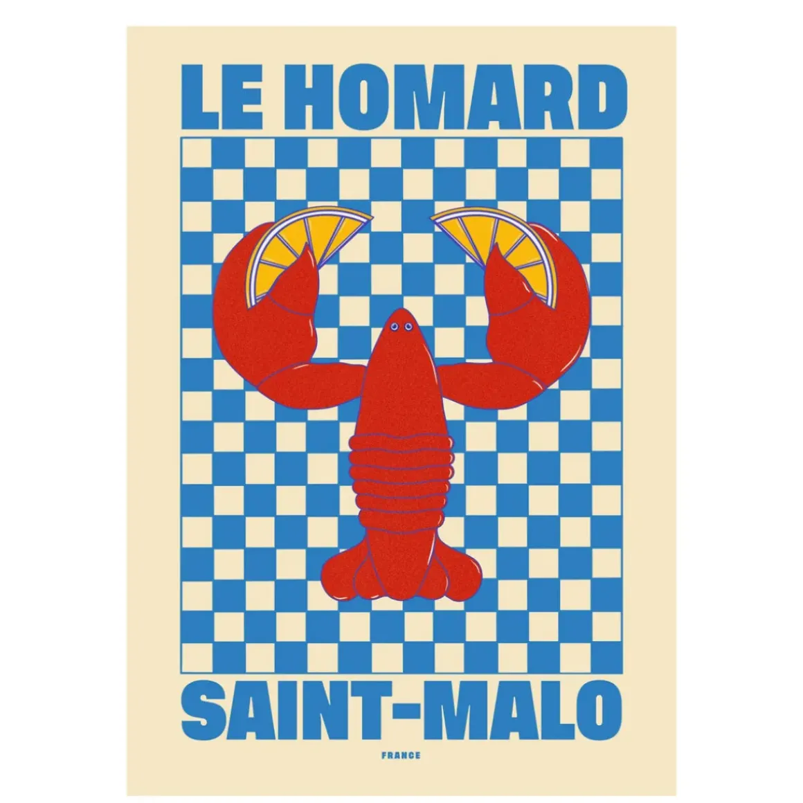 Affiche A3 Le Homard