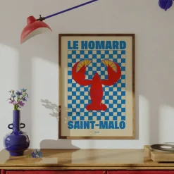 Affiche A3 Le Homard
