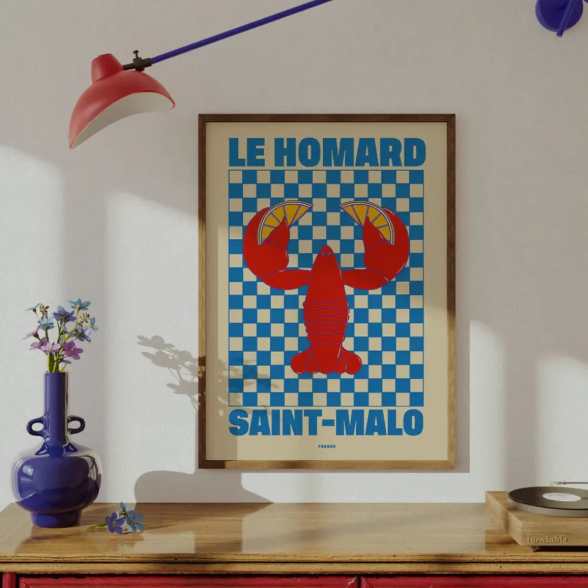 Affiche A3 Le Homard