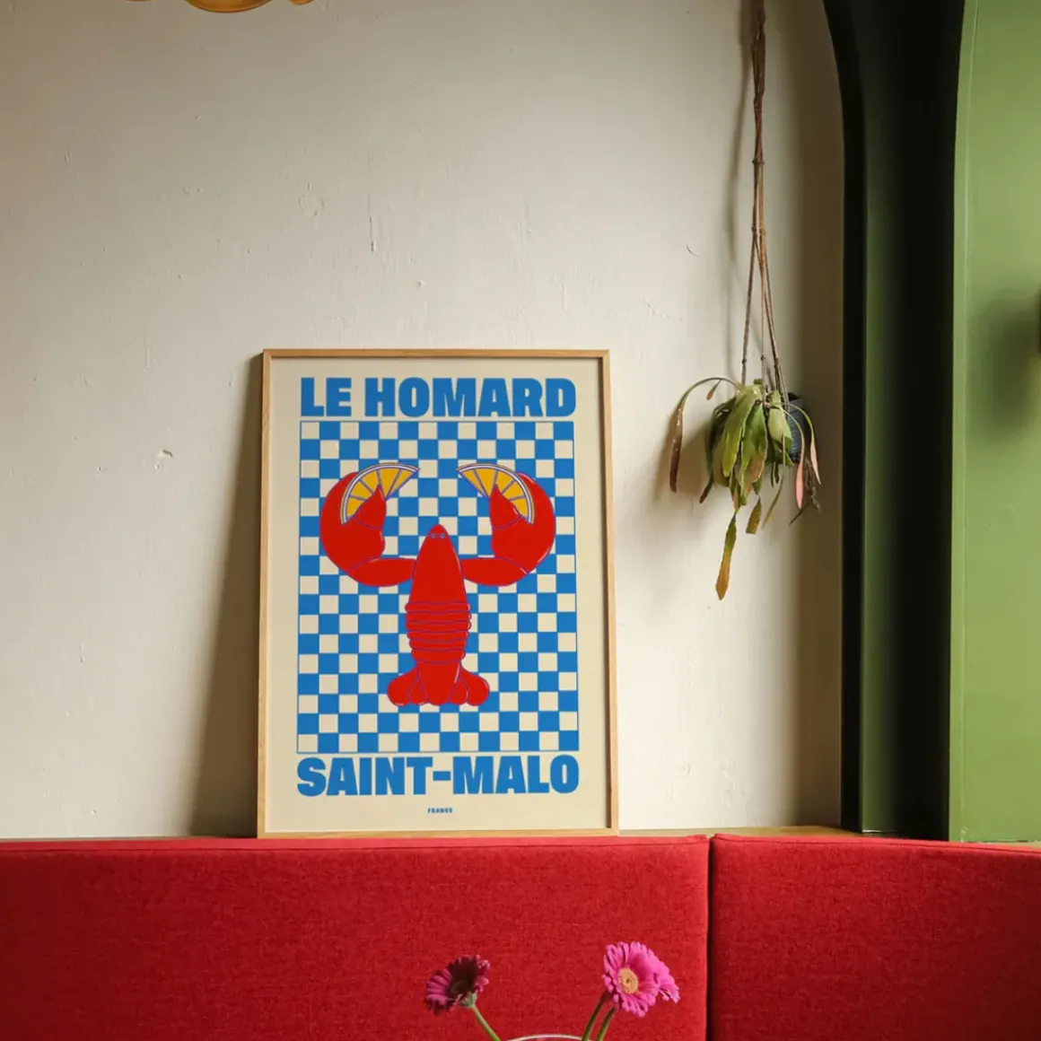 Affiche A3 Le Homard