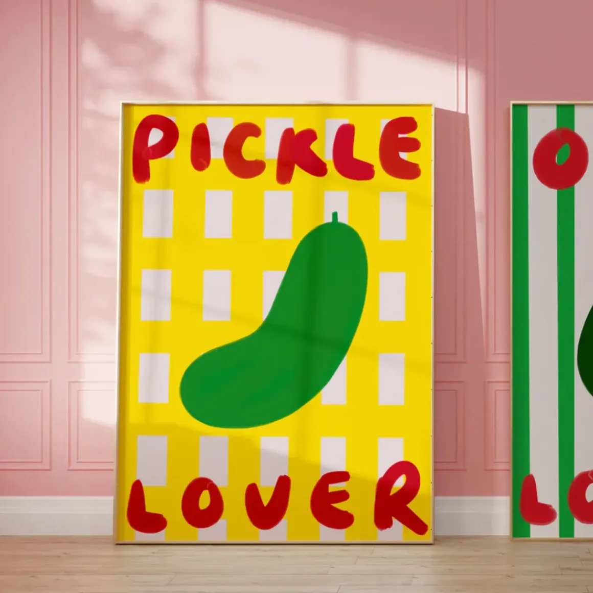 Affiche A3 Pickle Lover