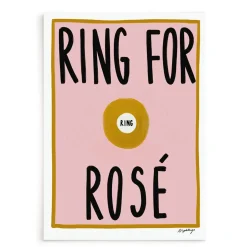 Affiche A3 Ring For Rosé