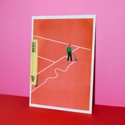 Affiche A3 Simon Bailly - Roland-Garros