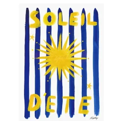 Affiche A3 Soleil d'Été