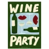 Affiche A3 Wine Party Green