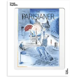 Affiche Basketball - The Parisianer N°108 - Phoque