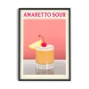 Affiche Cocktail - Elin PK - Amaretto Sour