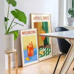 Affiche Cocktail - Elin PK - Aperol Spritz