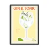 Affiche Cocktail - Elin PK - Gin u0026 Tonic