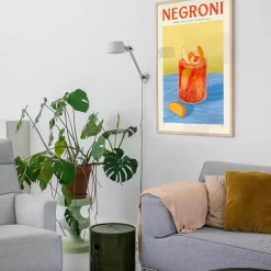 Affiche Cocktail - Elin PK - Negroni