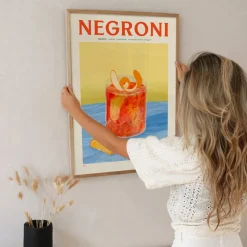 Affiche Cocktail - Elin PK - Negroni