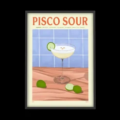 Affiche Cocktail - Elin PK - Pisco Sour