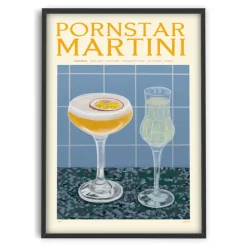 Affiche Cocktail - Elin PK - Pornstar Martini