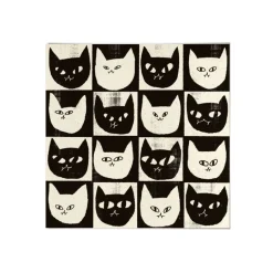 Affiche Enikő Eged Black Cat White