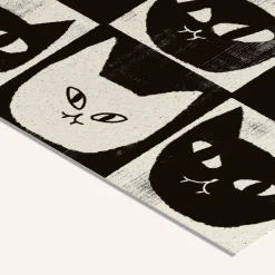 Affiche Enikő Eged Black Cat White