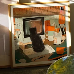 Affiche Enikő Eged - Bodega Cat Pong