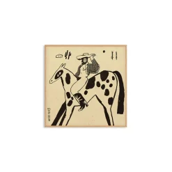 Affiche Enikő Eged - Cowgirl - 50 x 50 cm