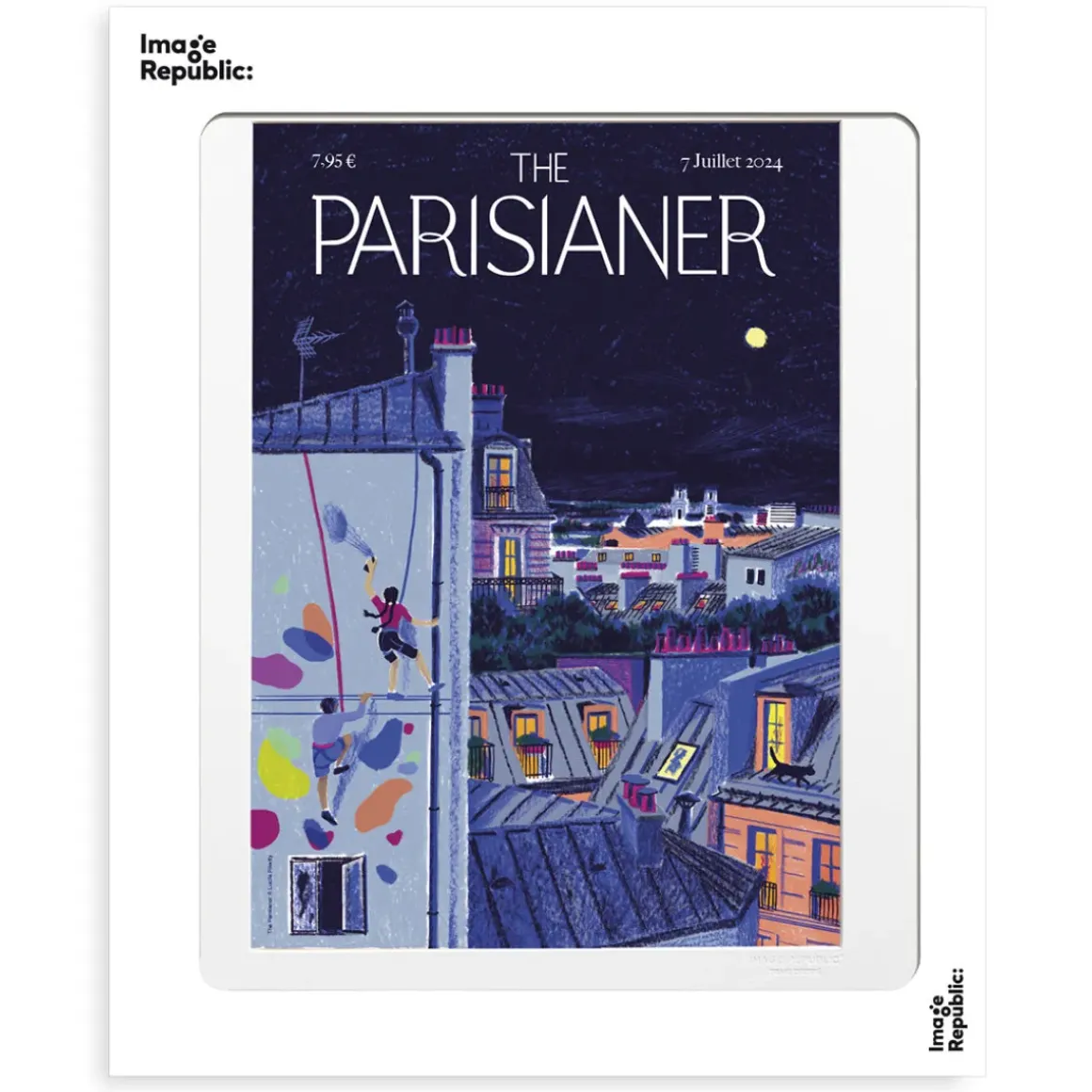 Affiche Escalade - The Parisianer N°82 - Piketty