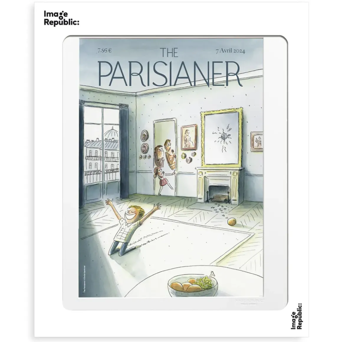 Affiche Football - The Parisianer N°90 - Sandoval