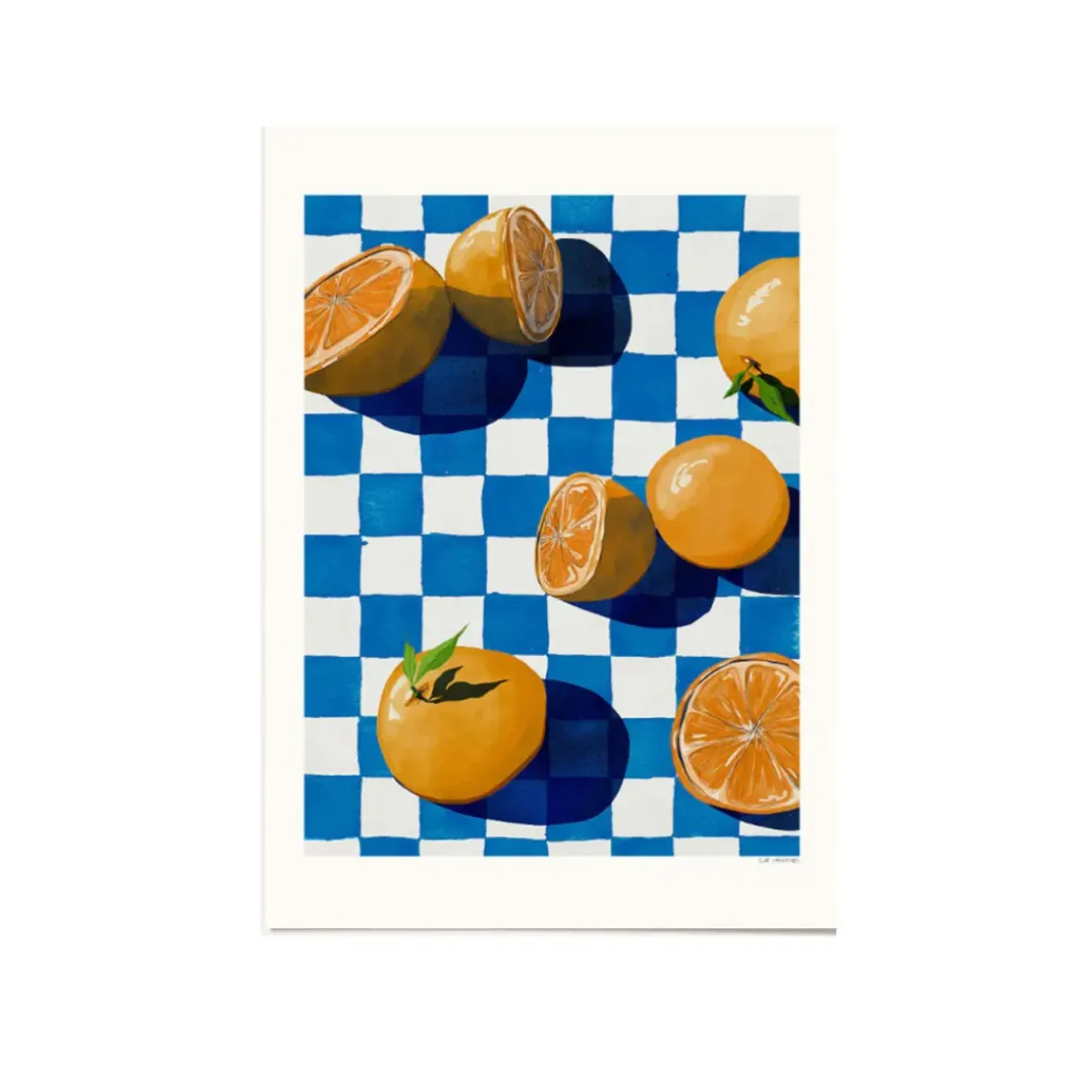 Affiche Halfers Snacks From The Orange Tree