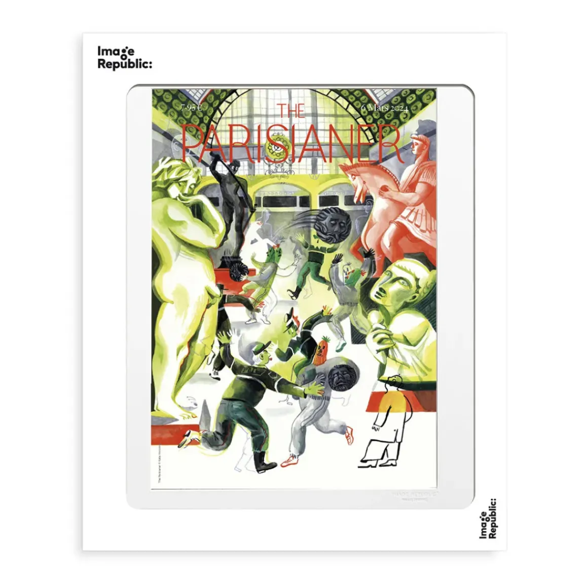 Affiche Handball - The Parisianer N°98 - Voronina