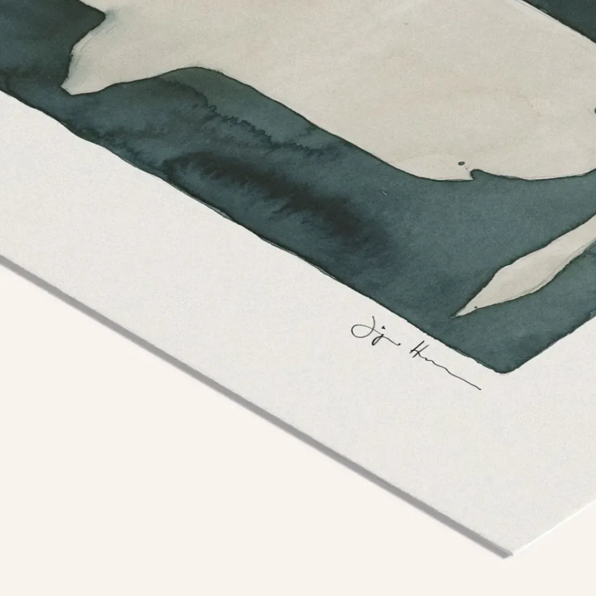 Affiche Hansson The Swan III - 50 x 50 cm