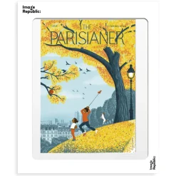 Affiche Lancer du Marteau - The Parisianer N°100 - Pollet