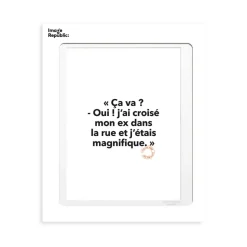 Affiche Loic Prigent ça va ? Oui ! - 30 x 40 cm