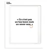 Affiche Loic Prigent Ce N'Est Pas Un - 30 x 40 cm