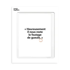 Affiche Loic Prigent 60 Heureusement - 56 x 76 cm