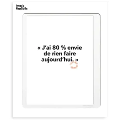 Affiche Loic Prigent J'Ai 80 Envie - 30 x 40 cm