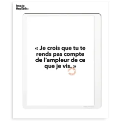 Affiche Loic Prigent Je Crois Que Tu - 30 x 40 cm