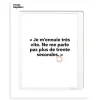 Affiche Loic Prigent Je M'Ennuie - 30 x 40 cm