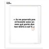 Affiche Loic Prigent Je Ne Pourrais - 30 x 40 cm