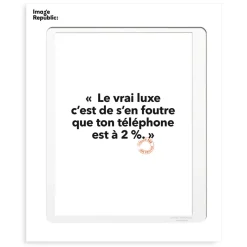 Affiche Loic Prigent Le Vrai Luxe - 56 x 76 cm