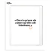Affiche Loic Prigent On N'A Qu'Une Vie - 30 x 40 cm