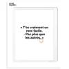 Affiche Loic Prigent T'Es Vraiment - 30 x 40 cm