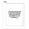 Affiche Loic Prigent Tu Crois Que - 30 x 40 cm