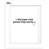 Affiche Loic Prigent Une Jupe N'Est - 30 x 40 cm