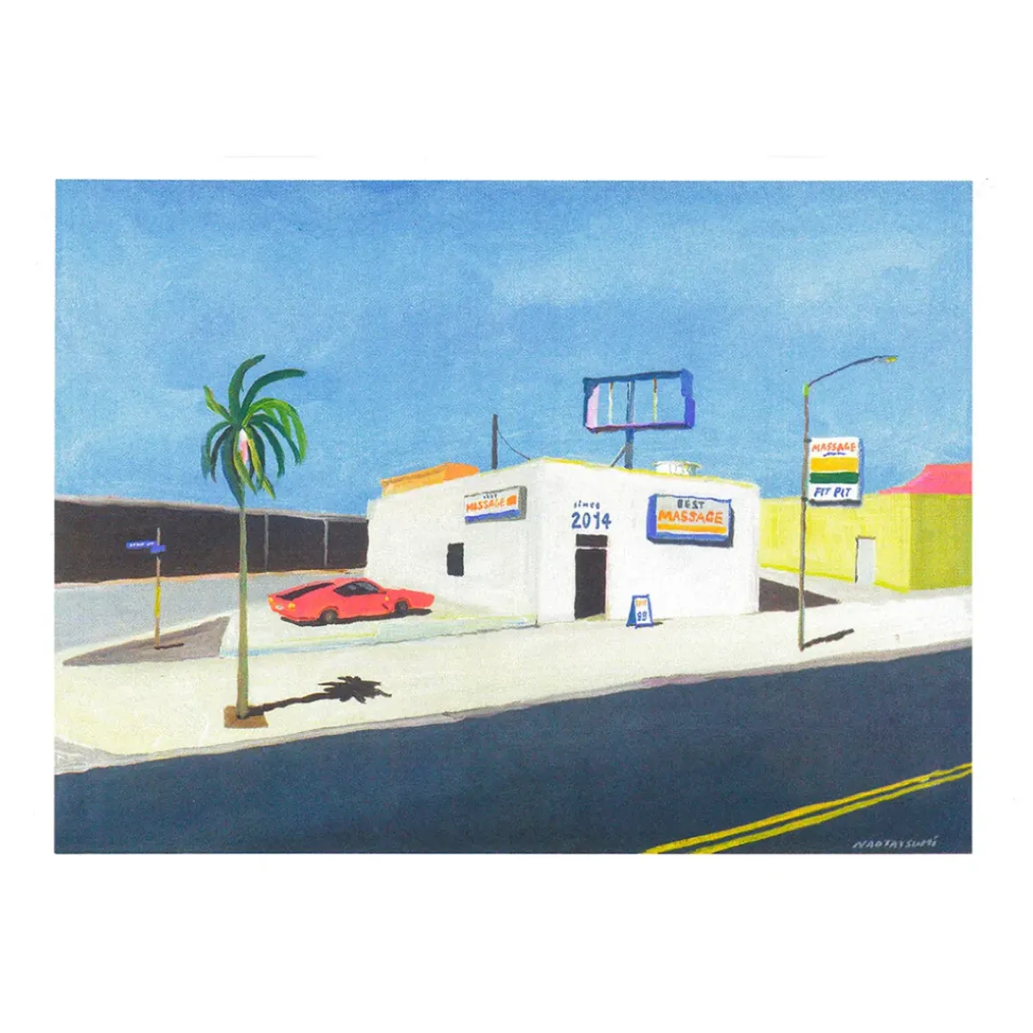 Affiche Lomita, California - Nao Tatsumi