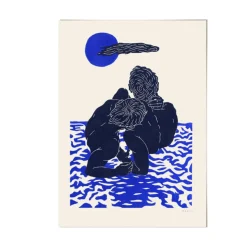 Affiche Maliv Blue Moon II