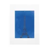 Affiche Paris Tour Eiffel WLPP - 22 x 22 cm