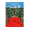 Affiche 11 Rolland Garros - Clara Panetier - 30 x 40 cm