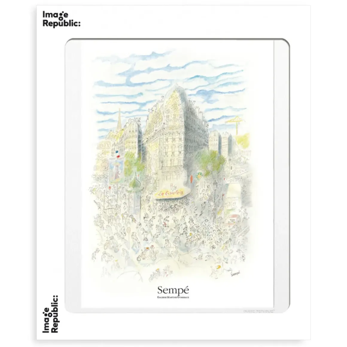 Affiche Sempe Le Gaulois - 40 x 50 cm