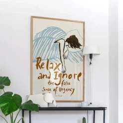 Affiche Sissan Relax u0026 Ignore